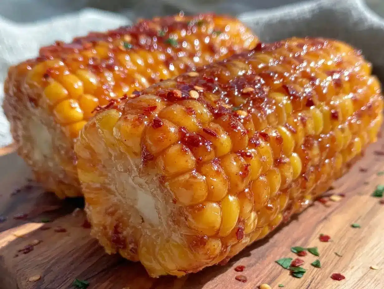 savory brown butter corn on the cob preparation steps