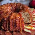 spiced apple cider bundt cake - featured image