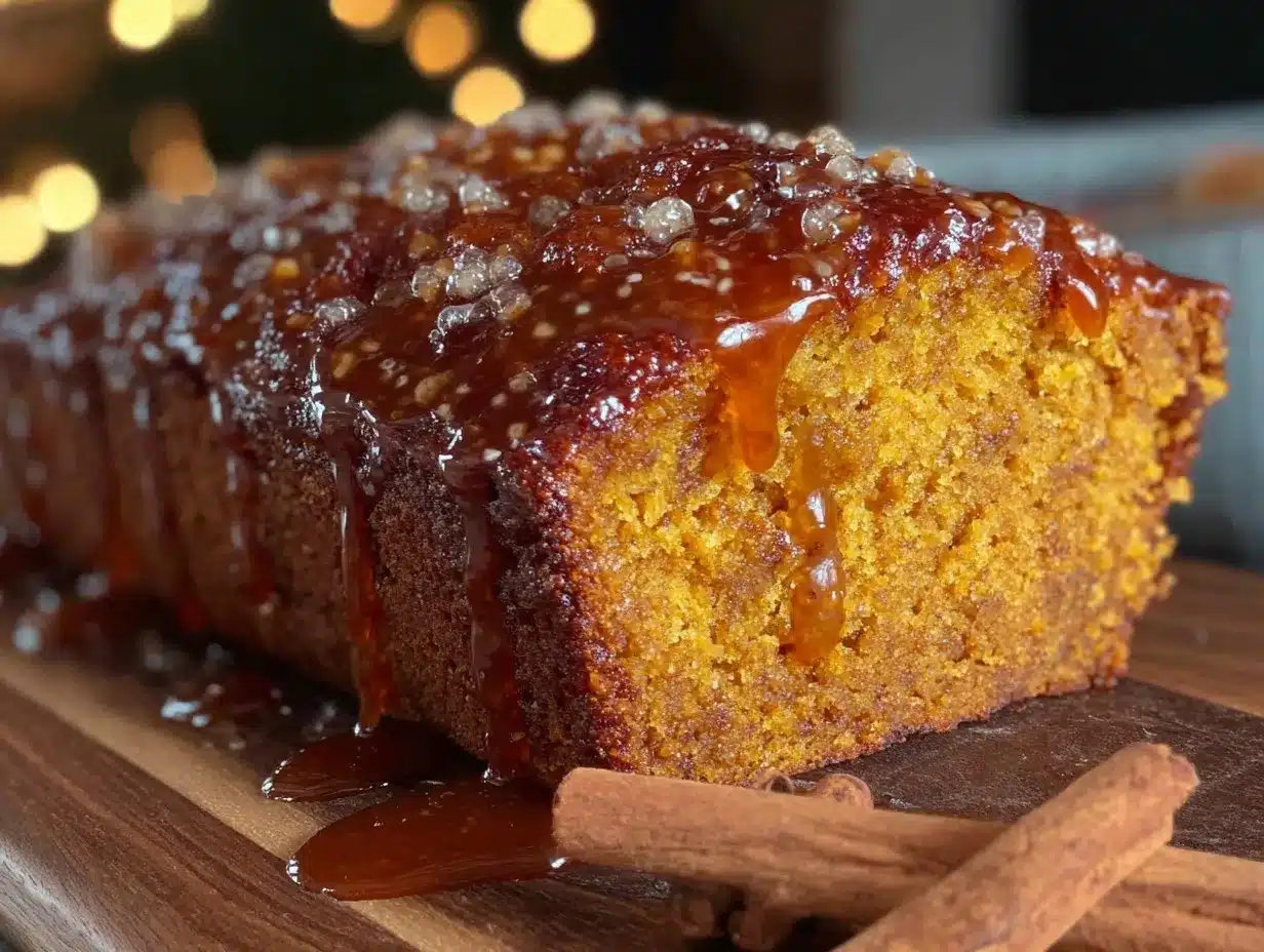spiced brown sugar pumpkin bread preparation steps