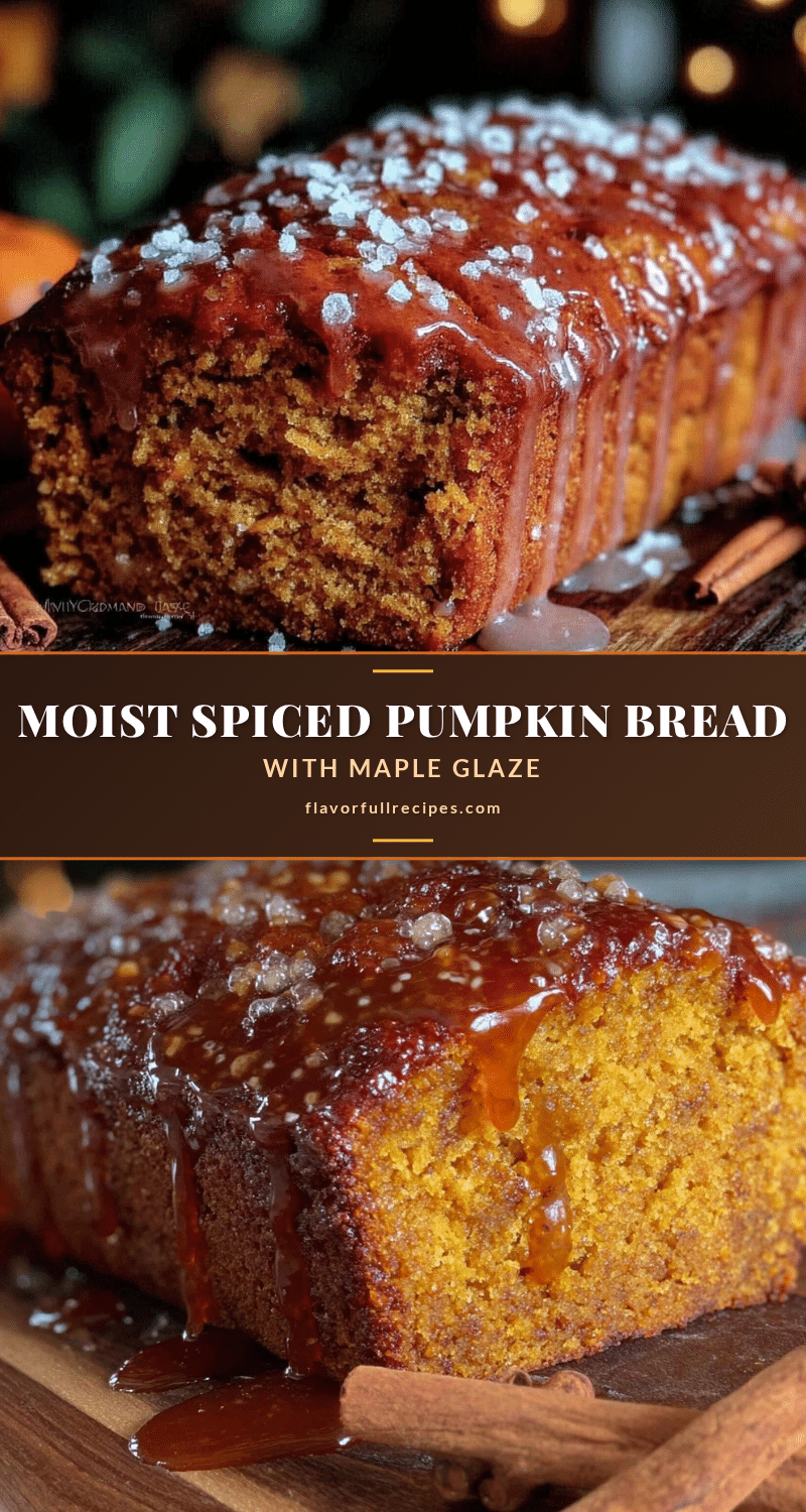 spiced brown sugar pumpkin bread recipe