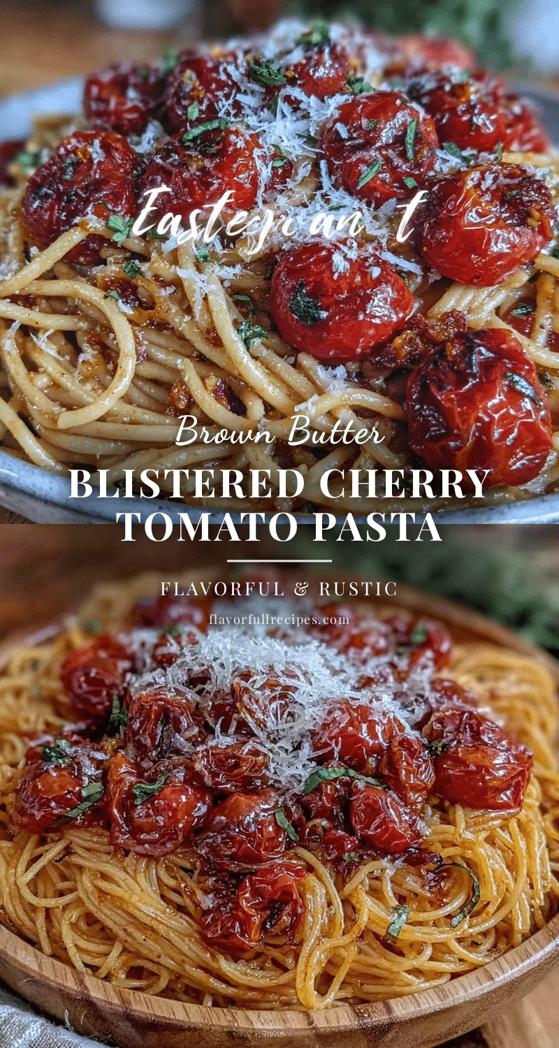 blistered cherry tomato pasta recipe
