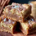 brown sugar cinnamon cookie bars - featured image