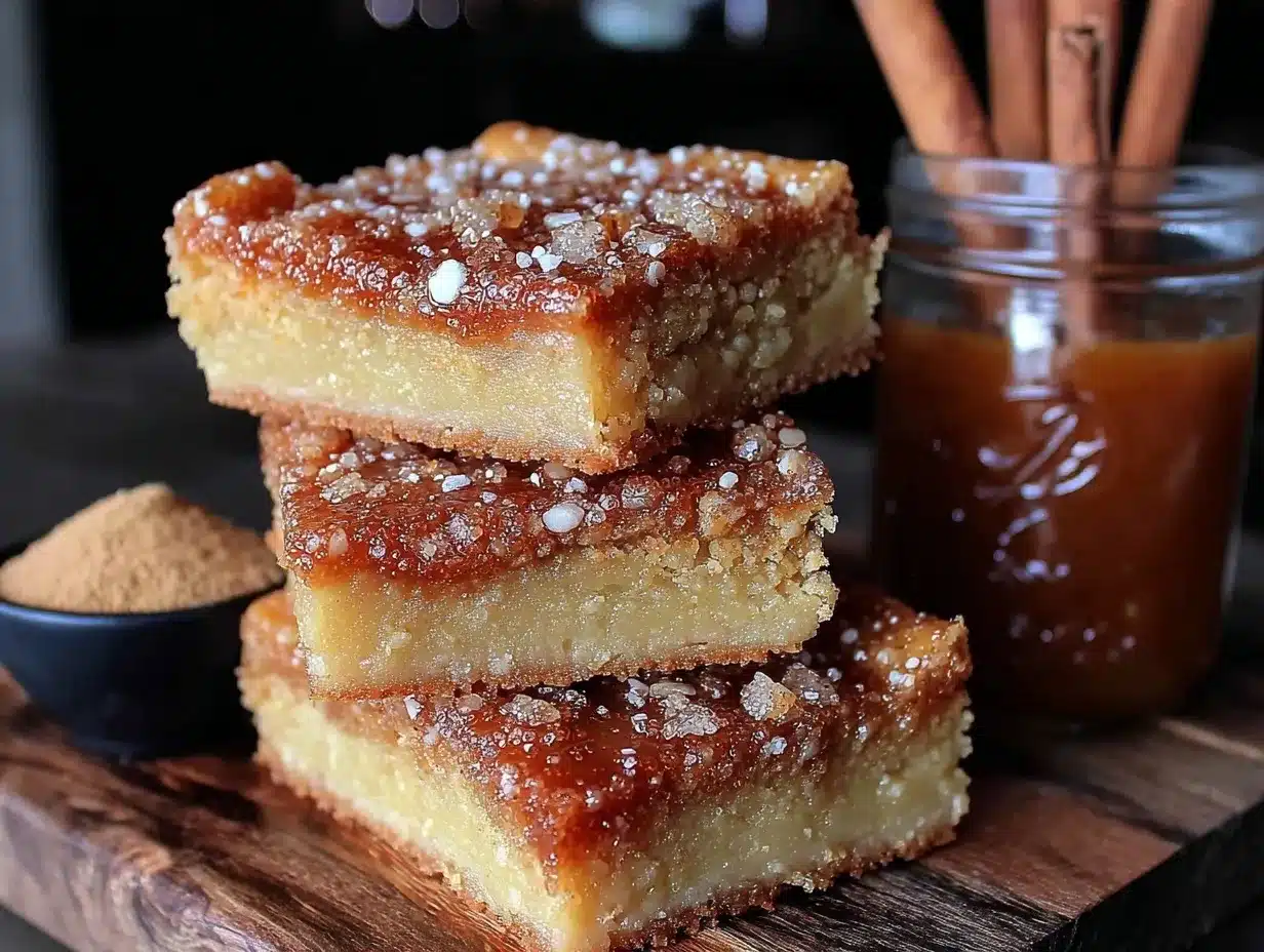 brown sugar cinnamon cookie bars preparation steps