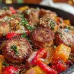 butternut squash and sausage skillet - featured image