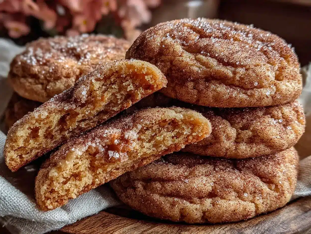 chai spice snickerdoodle cookies preparation steps
