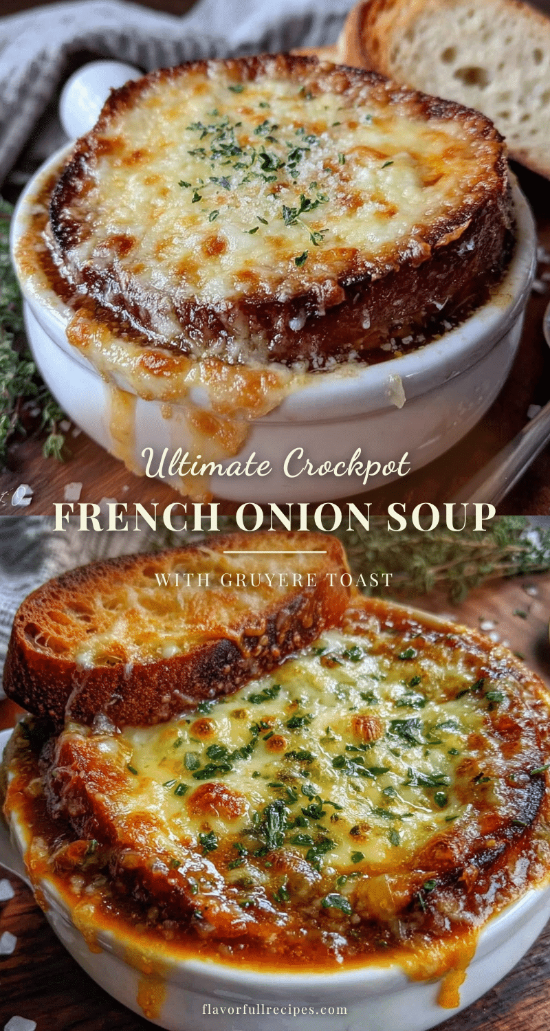 cozy crockpot french onion soup recipe