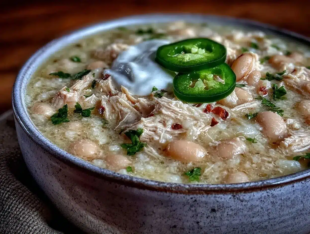 cozy crockpot white chicken chili preparation steps