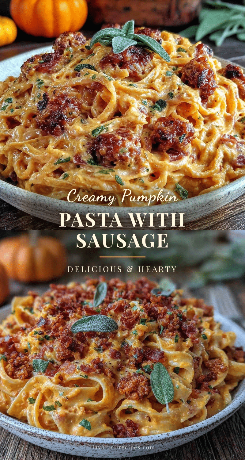 creamy one-pot pumpkin pasta recipe