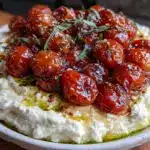 creamy whipped feta dip - featured image