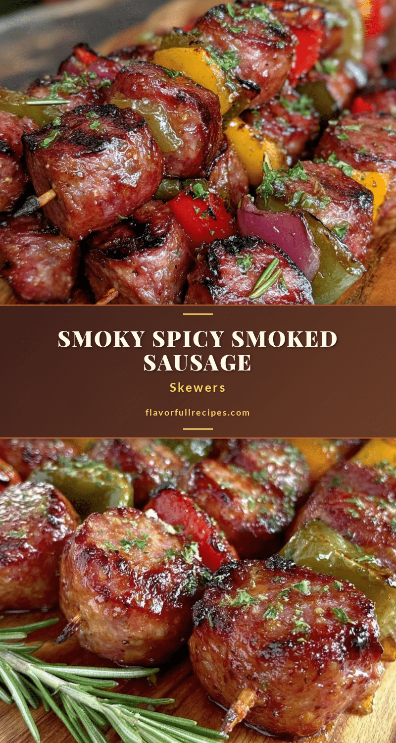 Crispy Smoked Sausage Tailgate Skewers recipe