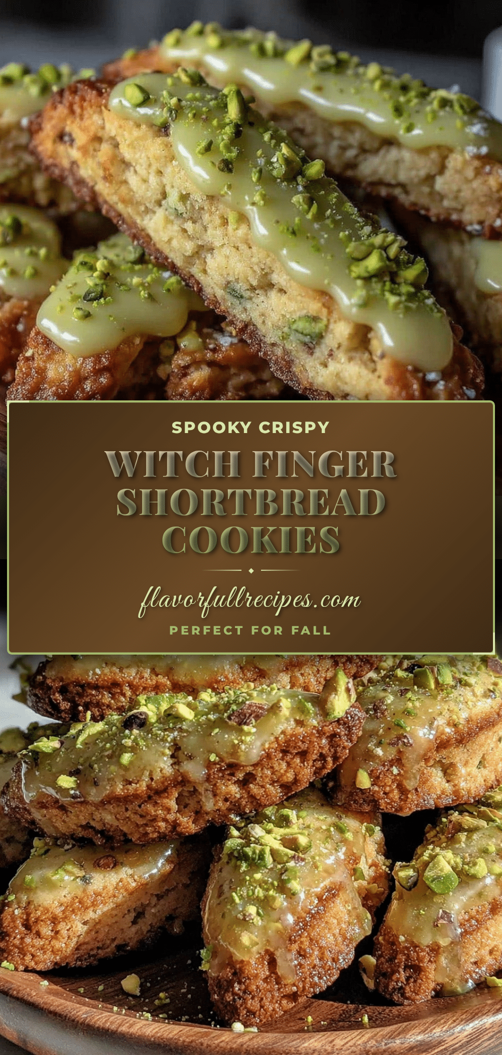 crispy witch finger shortbread cookies recipe