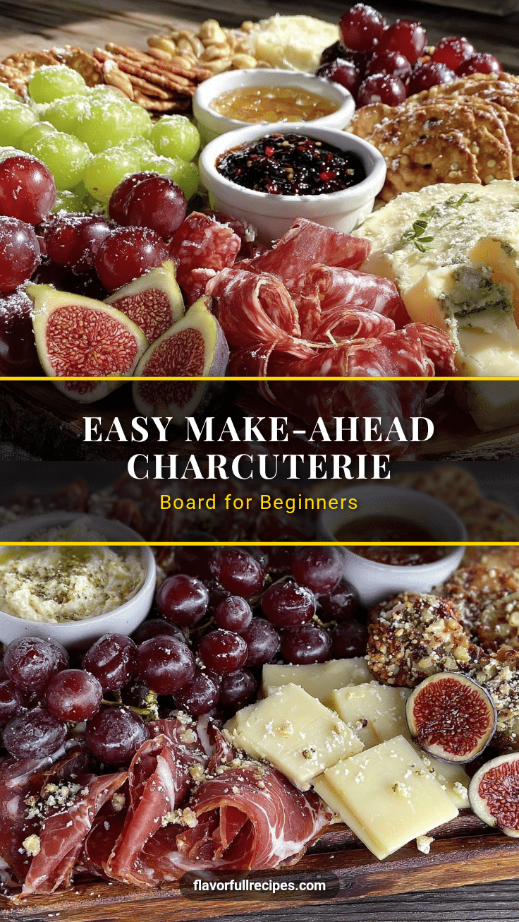 Easy Make-Ahead Charcuterie Board recipe