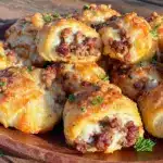 football party sausage crescent bites - featured image