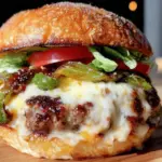 Hatch green chile cheeseburgers - featured image