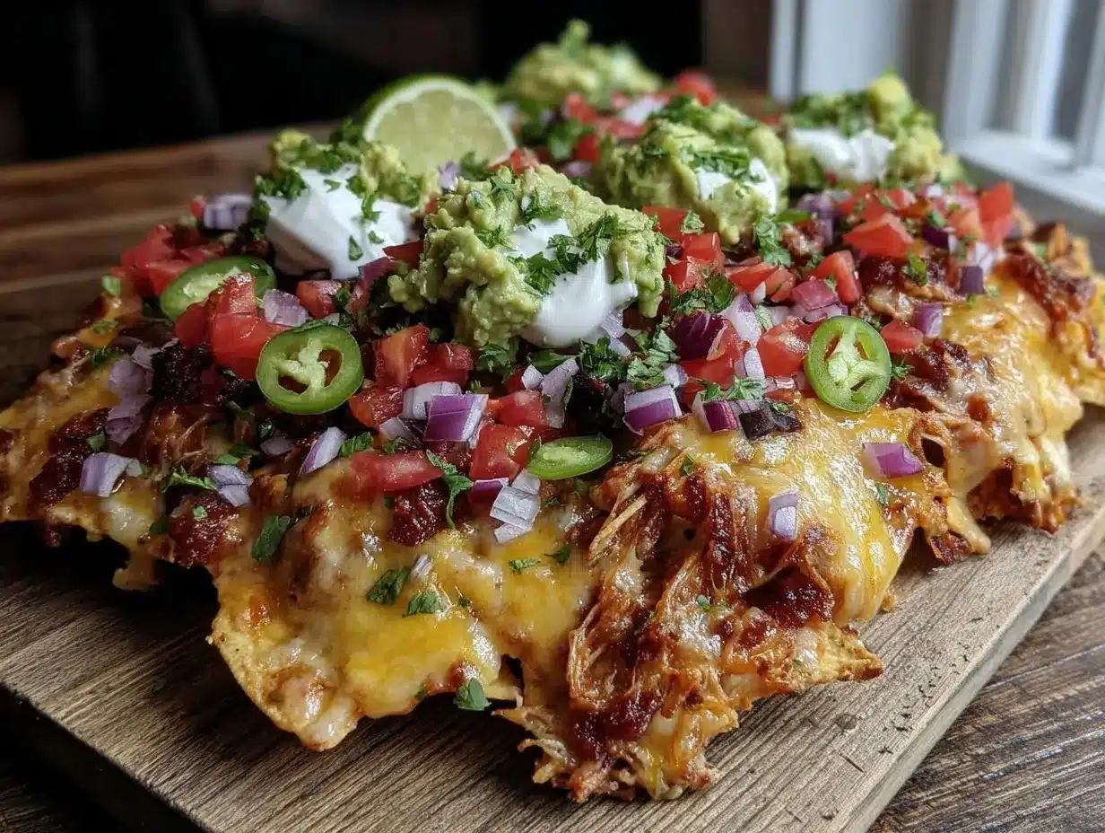 loaded tailgate nacho bar preparation steps
