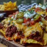 loaded tailgate walking taco dip bar - featured image
