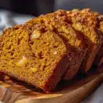 maple brown butter pumpkin bread - featured image