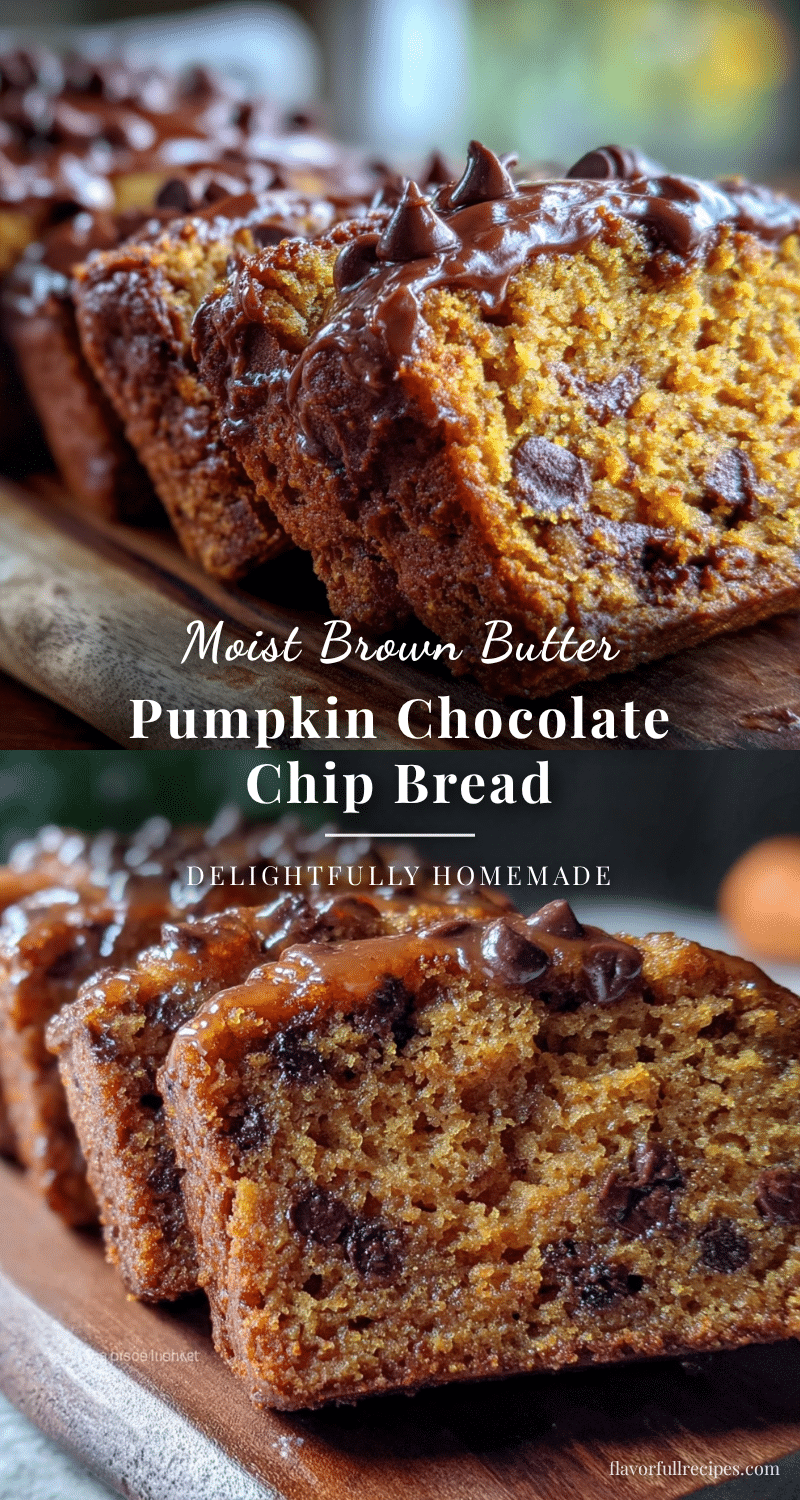 moist pumpkin chocolate chip bread recipe