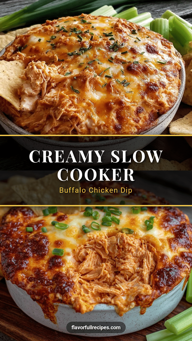 slow cooker buffalo chicken dip recipe