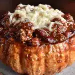 slow cooker Halloween chili - featured image