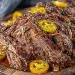 Slow Cooker Mississippi Pot Roast - featured image