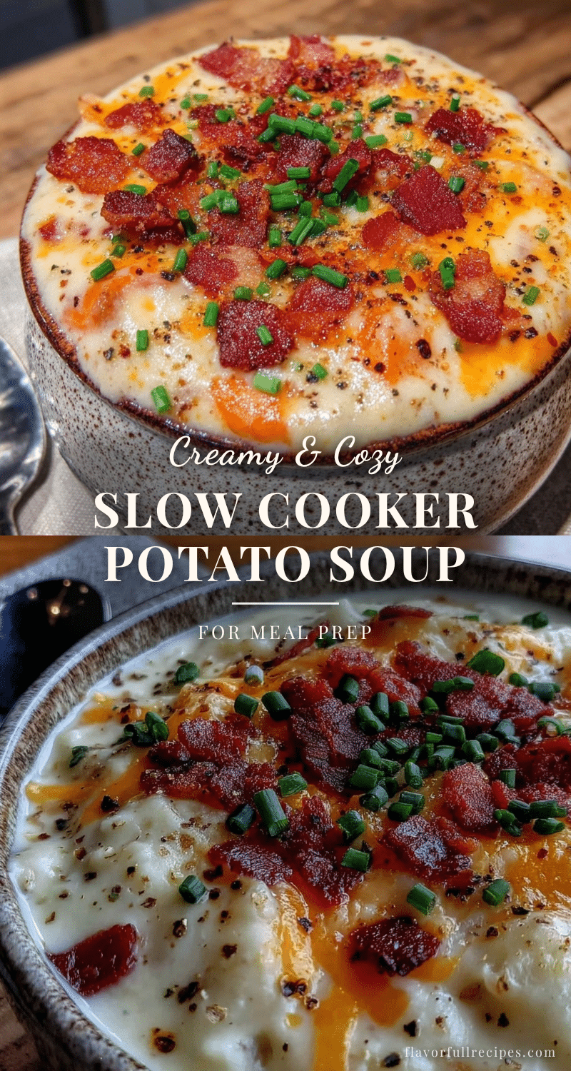 slow cooker potato soup recipe