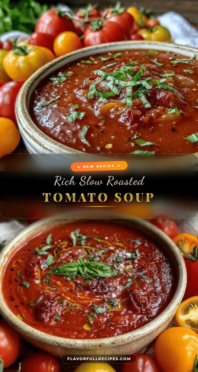 slow roasted tomato soup recipe