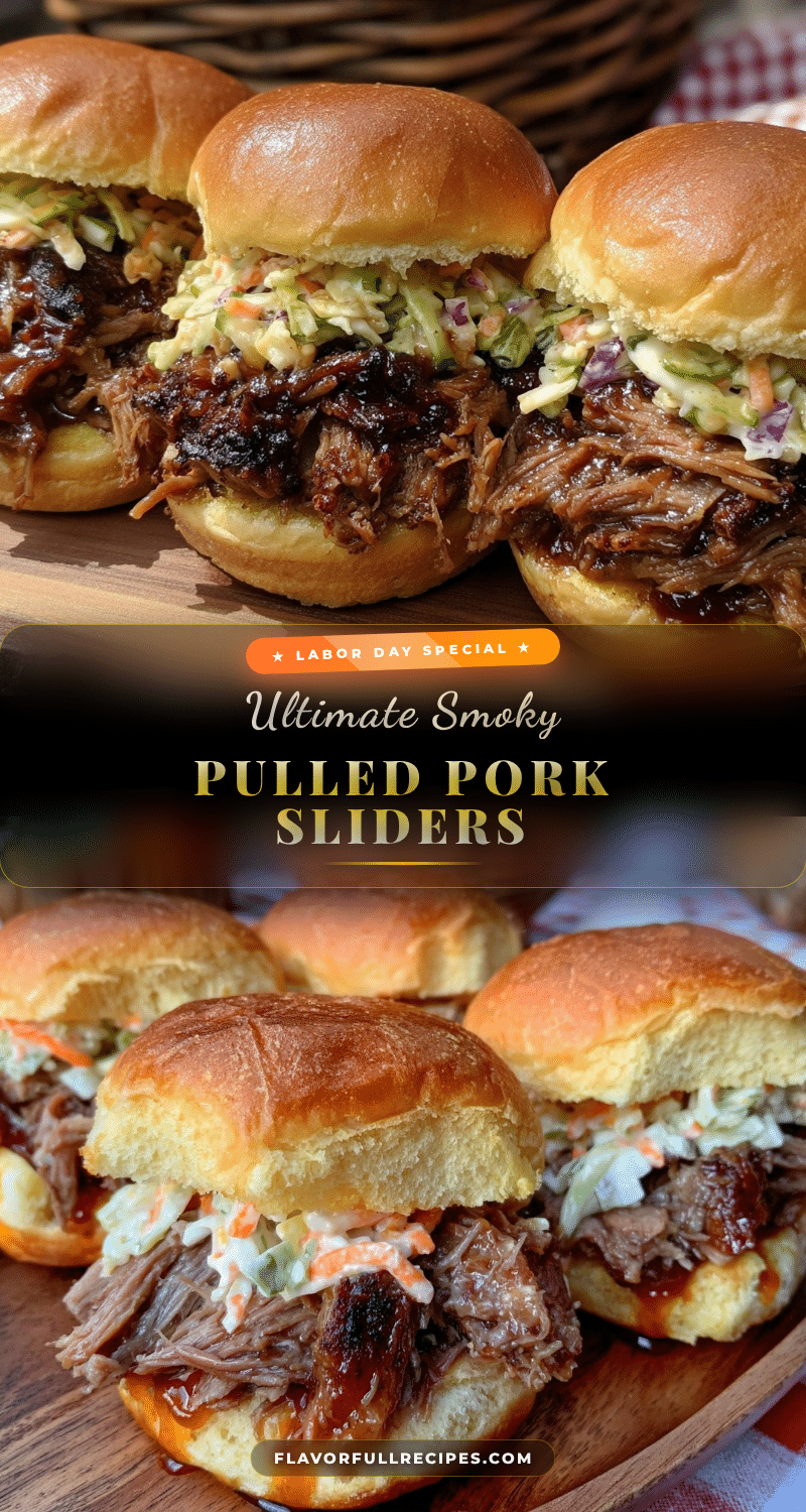 smoked pulled pork sliders recipe