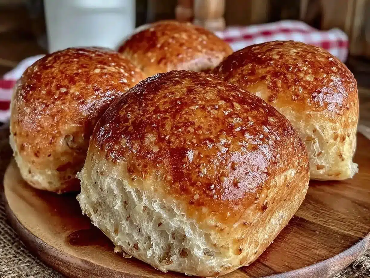 soft whole wheat sandwich rolls preparation steps