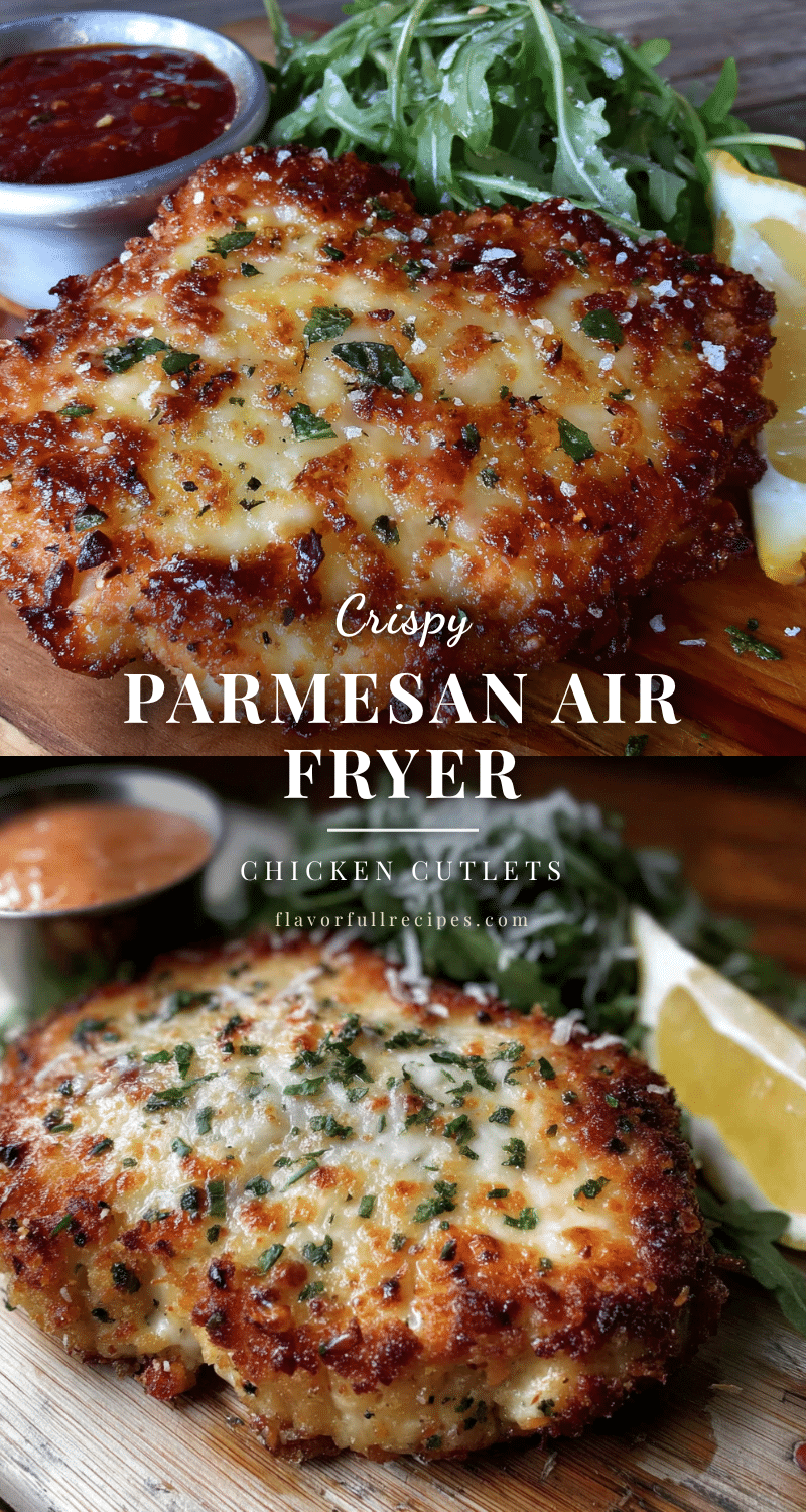 air fryer chicken cutlets recipe