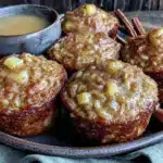 apple cinnamon baked oatmeal cups - featured image