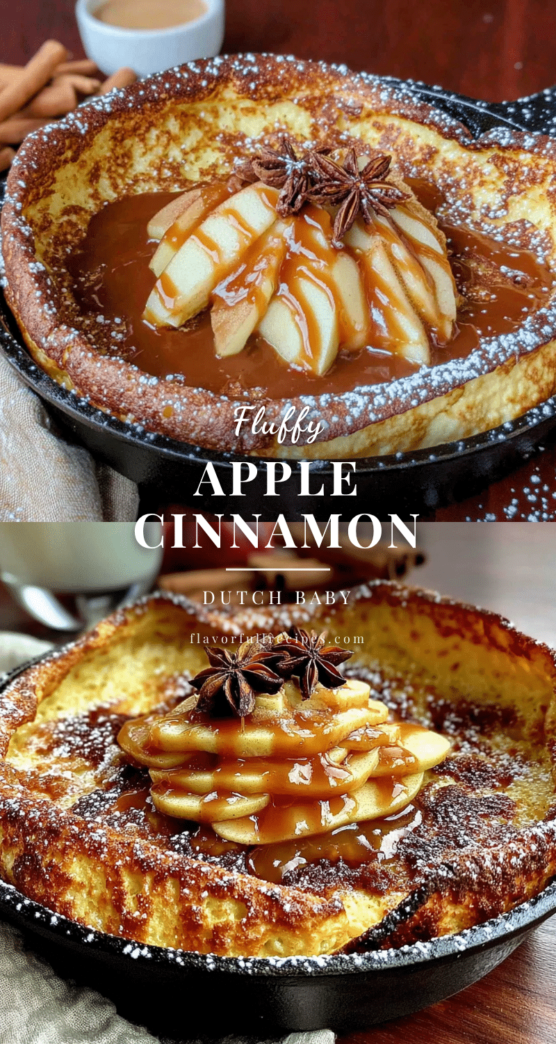 apple cinnamon dutch baby pancake recipe