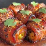 bacon wrapped jalapeno popper bites - featured image