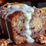 banana bread with sour cream - featured image
