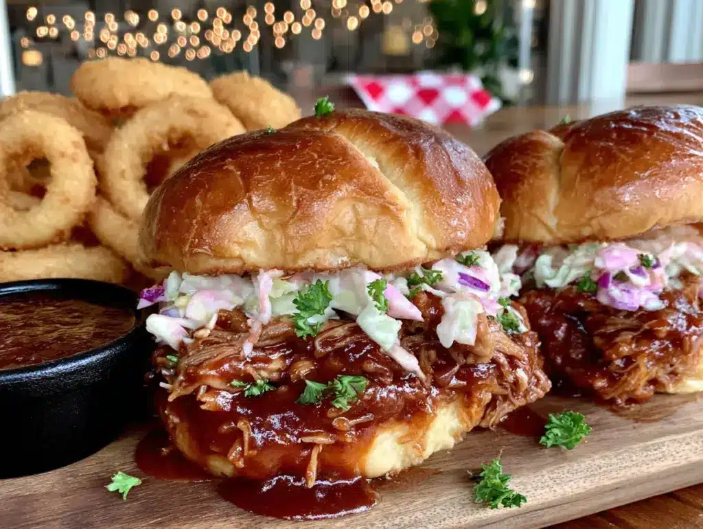 BBQ Pulled Pork Sliders - featured image