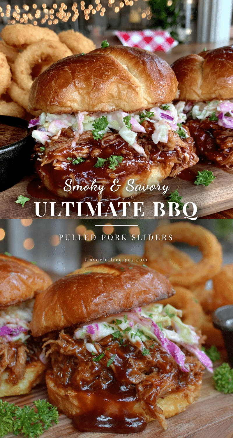 BBQ Pulled Pork Sliders recipe