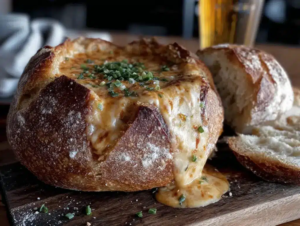 beer cheese soup - featured image