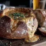 beer cheese soup - featured image