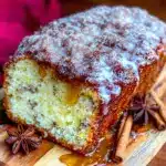 best easy slow cooker apple cider donut bread - featured image