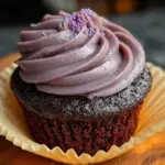 black cocoa cupcakes - featured image