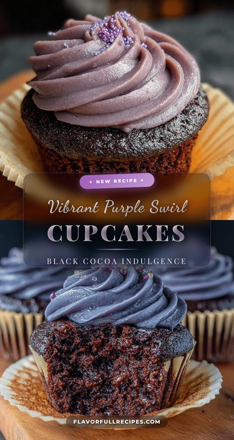 black cocoa cupcakes recipe