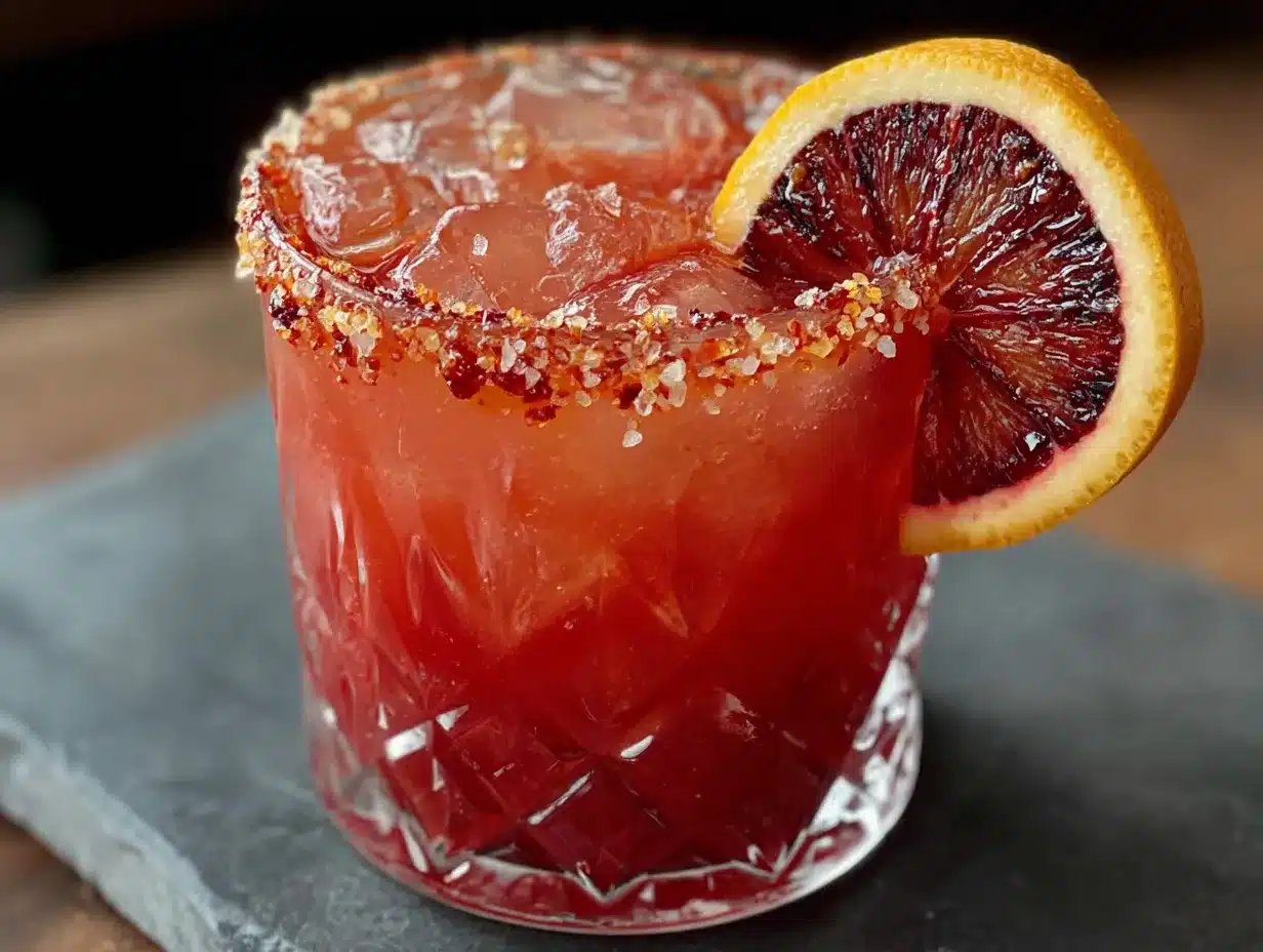 blood orange margarita preparation steps