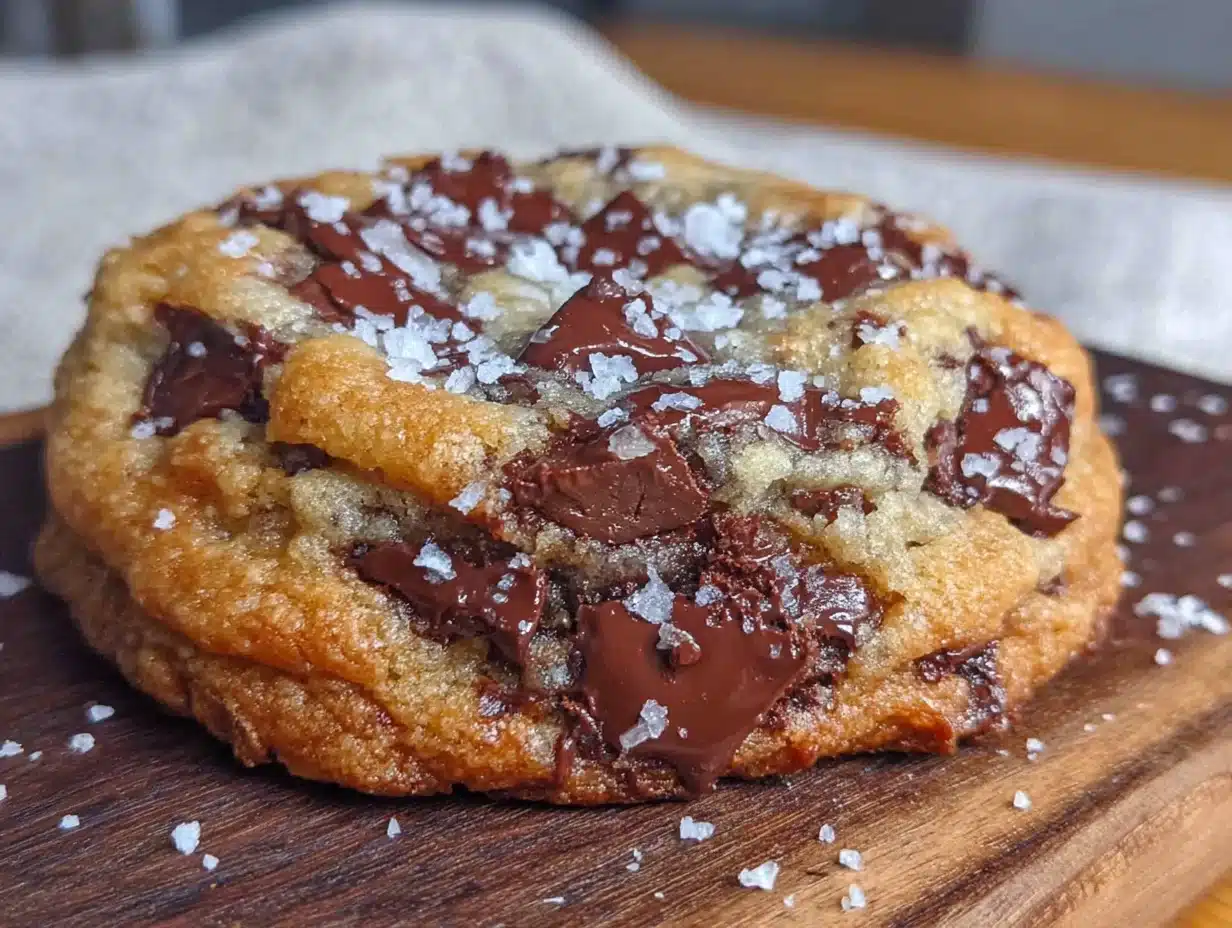 brown butter chocolate chip cookies - featured image