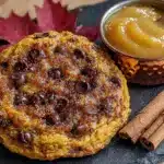 brown butter pumpkin chocolate chip cookies - featured image