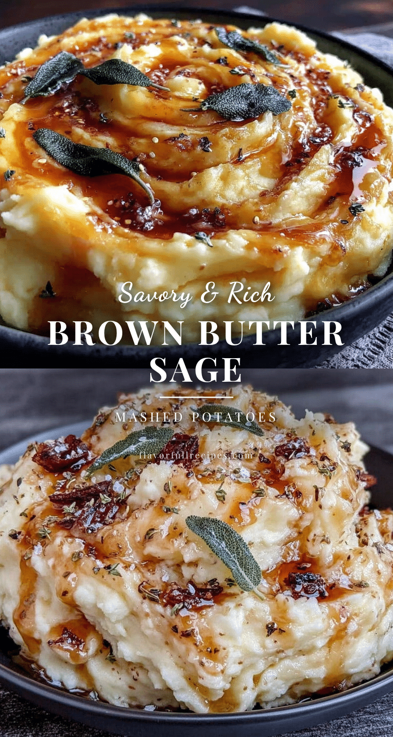brown butter sage mashed potatoes recipe