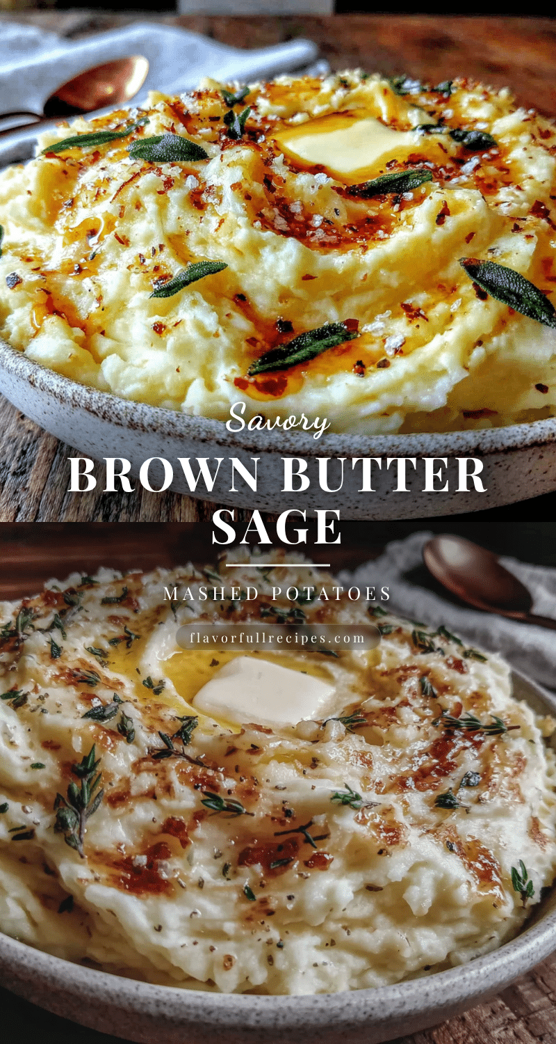 brown butter sage mashed potatoes recipe