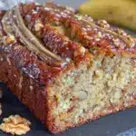 browned butter banana bread - featured image