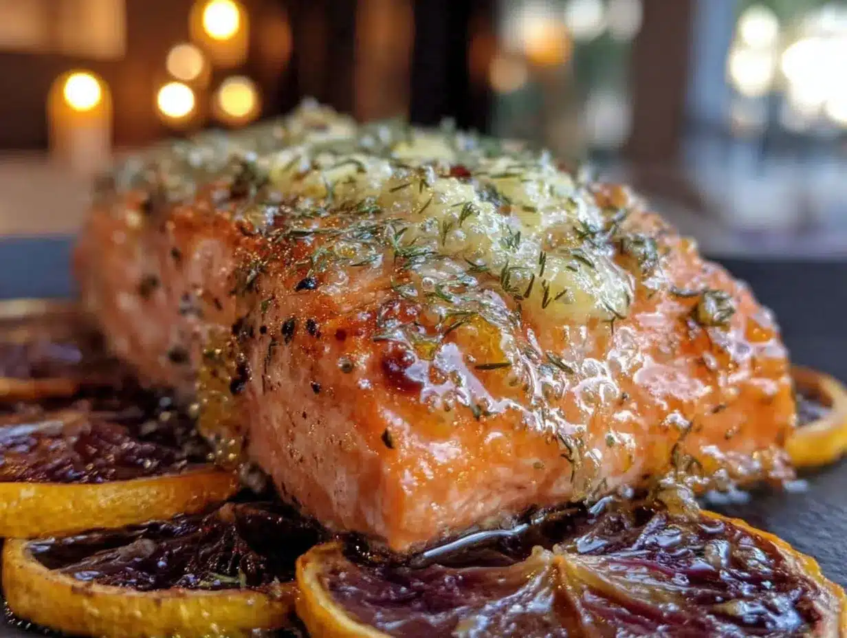 buttery lemon dill baked salmon preparation steps