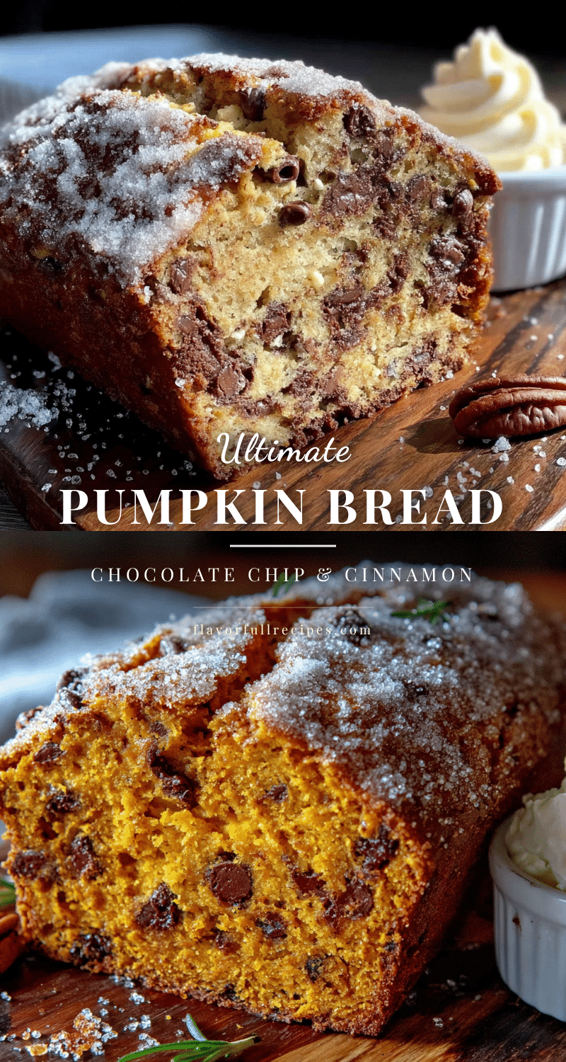 chocolate chip pumpkin bread recipe