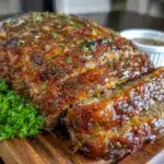 classic meatloaf with brown sugar glaze - featured image